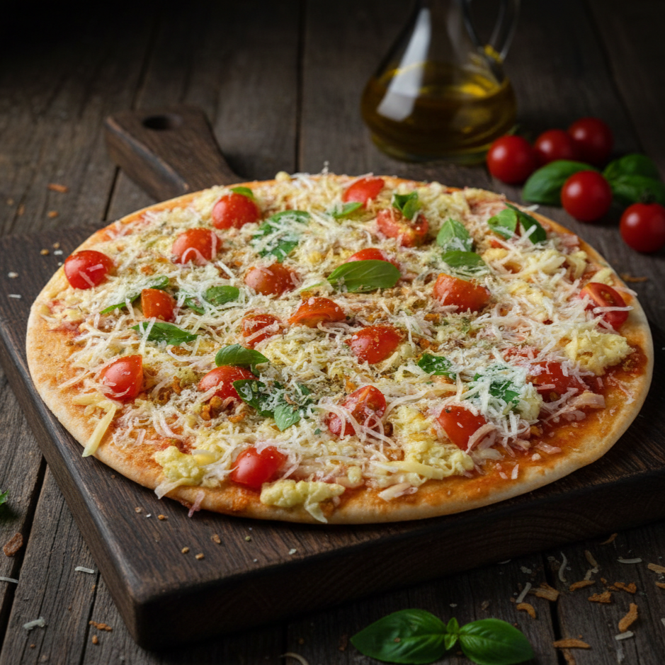 Pizza romana sabor Napolitana artesanal Benn